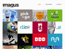 Tablet Screenshot of imagus.es
